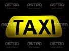 KOGUT taxi szpakówka gapa na magnesie biały i żółty LED Krak - 3