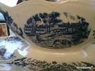 Stara porcelana Francja sygnowana Derby Sarreguemines- sosje - 5