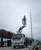 Prace elektryczne z podnośnika koszowego - 2
