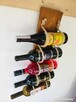 DREWNIANY oryginalny wieszak na butelki, 0229 - 5