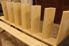 SCHODY DREWNO JEDNOBIEGOWE REGULOWANE SOSNA BARIERKA 330x90 - 3