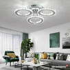 Lampa Kryształowa LED 3 Kloszowa Światło Zimne Białe 6000K - 4
