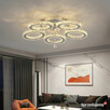 Lampa Kryształowa LED 5 Kloszowa Światło Ciepłe Żółte 3000K - 6