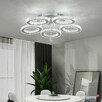 Lampa Kryształowa LED 5 Kloszowa Światło Zimne Białe 6000K - 5