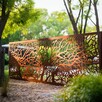 Nowoczesne ogrodzenie CORTEN- dekoracje ogrodowe-balustrady - 9