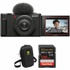 Sony ZV-1F Vlogging Camera with Accessory Kit (Black) - 1