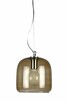 Szklana lampa wisząca walec na lince ROLLSBO - 3