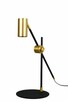Lampa biurkowa GYLLENE złoty czarny metal nowoczesny - 6