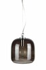 Szklana lampa wisząca walec na lince ROLLSBO - 7
