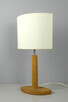 Lampa biurkowa MELLBY skandynawski abażur ecru - 2