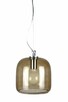 Szklana lampa wisząca walec na lince ROLLSBO - 4