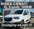 Opel Combo XL 5-osob. Cargo Załogowy 102KM Czujniki park. Niska cena 1240 zł - 1
