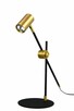 Lampa biurkowa GYLLENE złoty czarny metal nowoczesny - 5