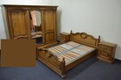 Piękna Sypialnia Dębowa / Szafa Przesuwne - 4