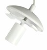 Szklana lampa wisząca owal ABBA - 10