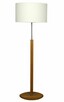 Lampa podłogowa MELLBY skandynawski abażur ecru - 4