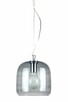 Szklana lampa wisząca walec na lince ROLLSBO - 9