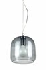 Szklana lampa wisząca walec na lince ROLLSBO - 8