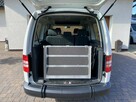 Volkswagen Caddy 15r. podjazd dla inwalidów rampa wózek  webasto 5os. super stan - 11