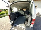 Volkswagen Caddy 15r. podjazd dla inwalidów rampa wózek  webasto 5os. super stan - 13