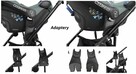 WÓZEK DZIECIĘCY 2W1 + Adaptery Maxi Cosi Cybex Aton I-SIZE - 4