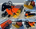 Zamiatarko - odśnieżarka 1,4- 2,4m, hydrauliczna - 6