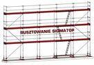 Rusztowania rusztowanie elewacyjne fasadowe ramowe 117 m2 - 1