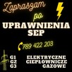 Uprawnienia SEP. Szybko i tanio G1, G2 i G3.