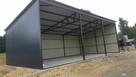 Duży Garaż Blaszany - Blaszak - Wiata - Magazyn - ROMSTAL - 5
