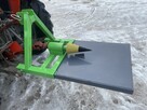 Łuparka świdrowa do drewna drzewa ŚWIDER 120mm na wałek WOM - 7