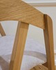 Krzesło z podłokietnikiem drewniane dębowe Carmen - 9