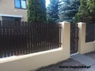 Ogrodzenia Murowane Wykończone Tynkiem Silikonowym - 2
