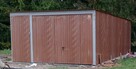 GARAŻE BLASZANE 4x6 PRODUCENT OGÓLNOPOLSKI - 6