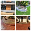Nowość! Palisady obrzeża trapezowe betonowe brąz grafit 30cm - 13