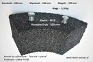 Szlifowanie betonu - segment korund/żywica, ziarna 5-8 mm - 6