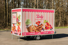 przyczepa gastronomiczna gotowy biznes lody lodziarnia 3,5 m - 11