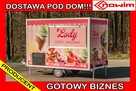 przyczepa gastronomiczna gotowy biznes lody lodziarnia 3,5 m - 1
