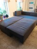Narożnik sofa z funkcją spania stan bardzo dobry - 7