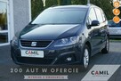 Seat Alhambra w automacie z jasnym wnętrzem i siedmioma miejscami, f-ra vat 23%, - 1