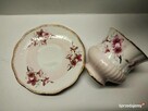 Stara angielska różowa porcelana sygnowana Elizabethan -Unikat - 3