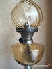Stara duża 100% sprawna lampa naftowa, olejowa. 72cm - 7