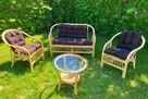 Komplet mebli rattanowych - JASKIER - 15