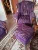 Sofa rozkładana, fotele i pufy - 6