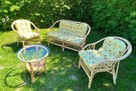 Komplet mebli rattanowych - JASKIER - 13