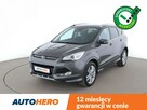 Ford Kuga Individual, bi-xenon, półskóra, navi, klima auto, kamera i czujniki - 1