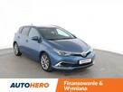 Toyota Auris hybryda panorama navi kamera grzane fotele ACC - 9