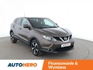 Nissan Qashqai kamera cofania + czujniki, grzane fotele, klima auto, navi, bluetooth - 9