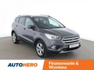 Ford Kuga Titanium navi PDC półskóra grzane fotele Bluetooth tempomat - 9