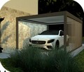 Car Porty Aluminiowe na Wymiar w Gard House - 3