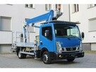 Nissan CABSTAR Bezwypadkowy! Min przebieg! Wys robocza 20,1m! Wyciąg boczny 12,6m! - 2
